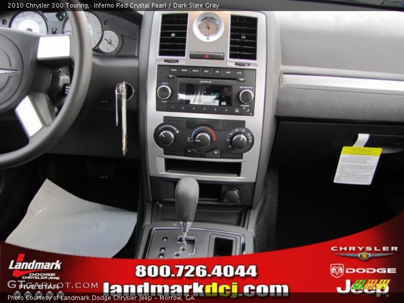 Inferno Red Crystal Pearl / Dark Slate Gray 2010 Chrysler 300 Touring