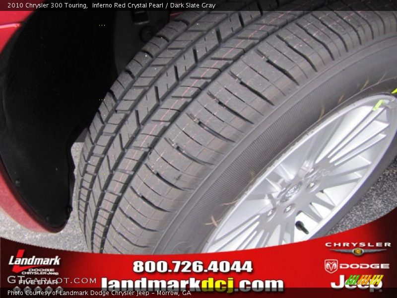 Inferno Red Crystal Pearl / Dark Slate Gray 2010 Chrysler 300 Touring
