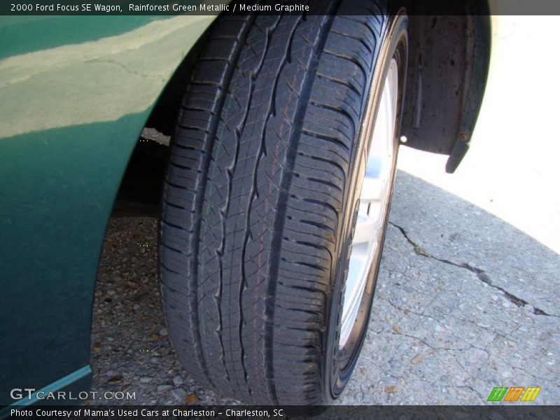 Rainforest Green Metallic / Medium Graphite 2000 Ford Focus SE Wagon