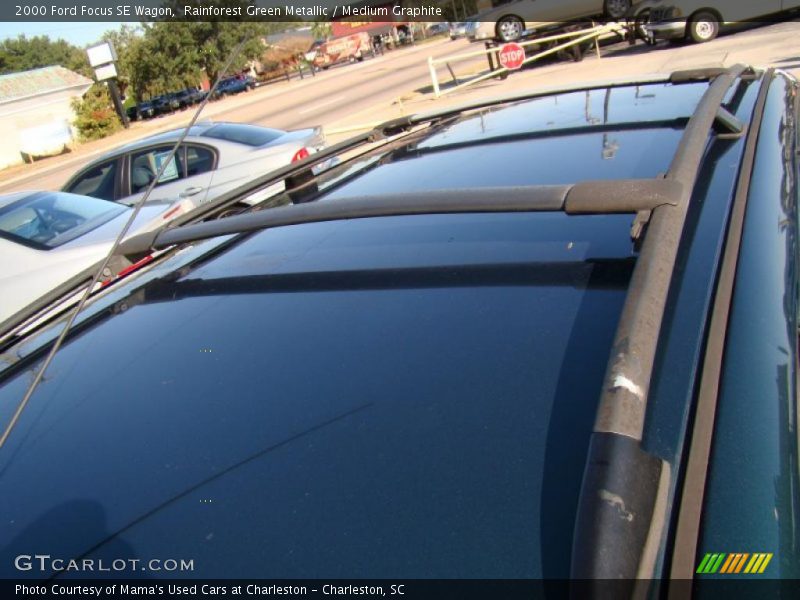 Rainforest Green Metallic / Medium Graphite 2000 Ford Focus SE Wagon