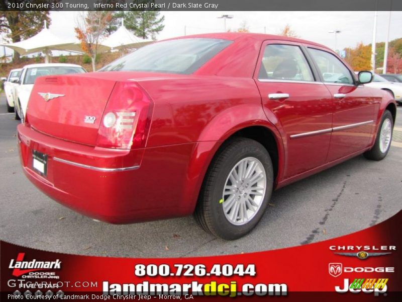 Inferno Red Crystal Pearl / Dark Slate Gray 2010 Chrysler 300 Touring
