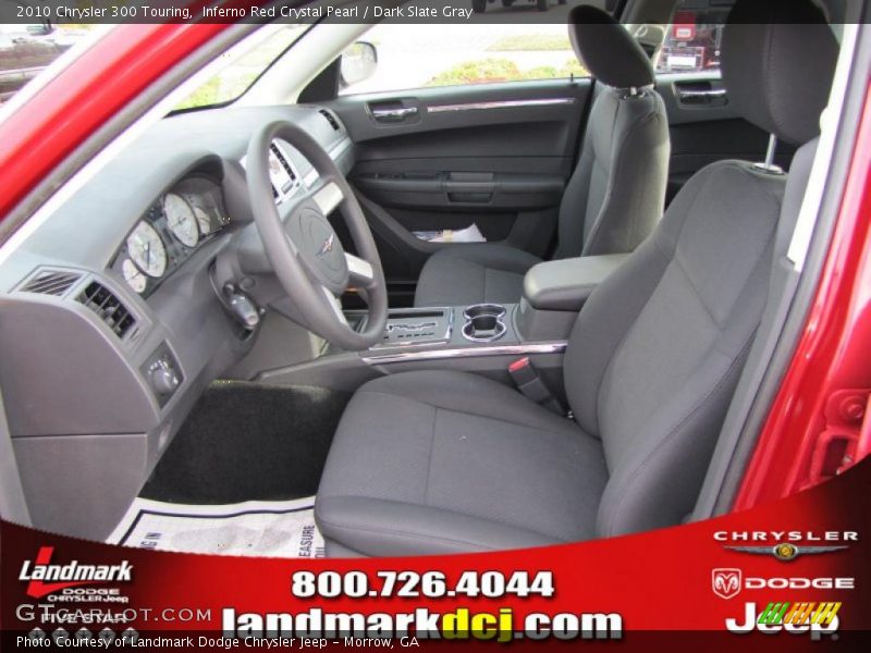 Inferno Red Crystal Pearl / Dark Slate Gray 2010 Chrysler 300 Touring