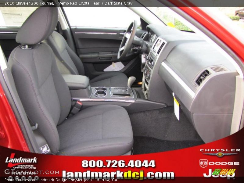 Inferno Red Crystal Pearl / Dark Slate Gray 2010 Chrysler 300 Touring