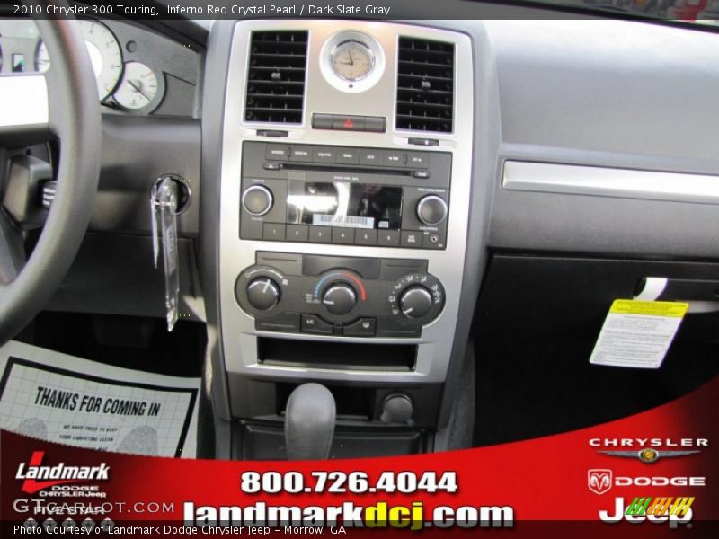 Inferno Red Crystal Pearl / Dark Slate Gray 2010 Chrysler 300 Touring