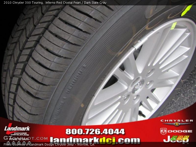 Inferno Red Crystal Pearl / Dark Slate Gray 2010 Chrysler 300 Touring