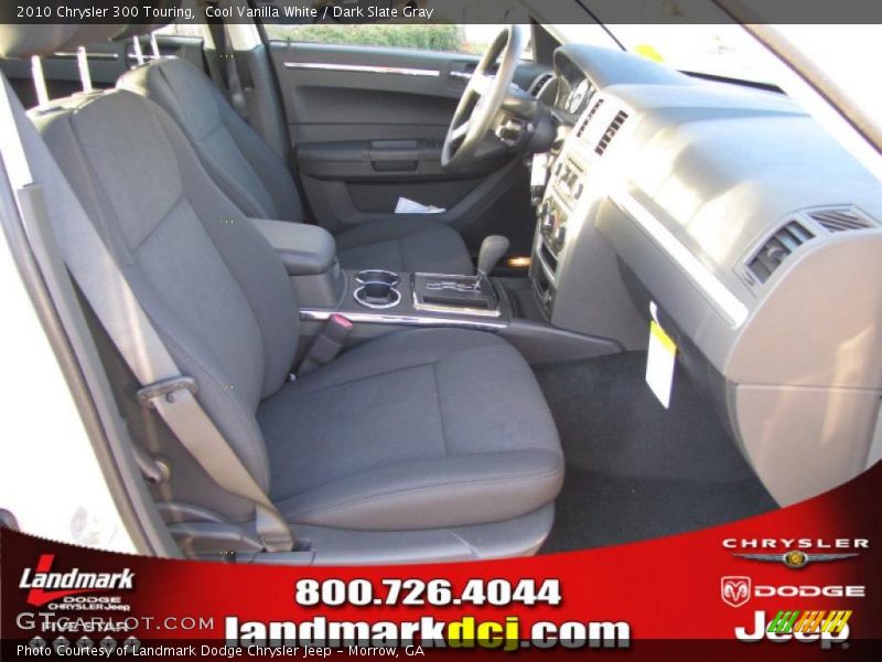 Cool Vanilla White / Dark Slate Gray 2010 Chrysler 300 Touring