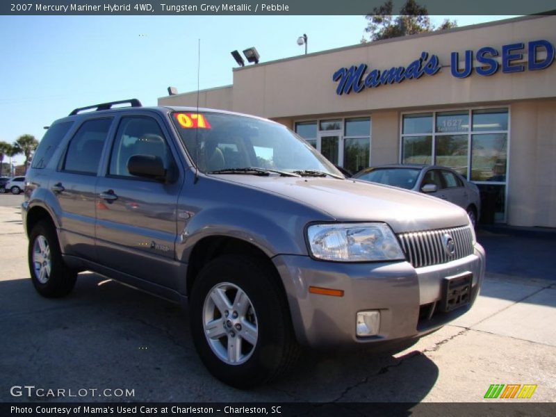 Tungsten Grey Metallic / Pebble 2007 Mercury Mariner Hybrid 4WD