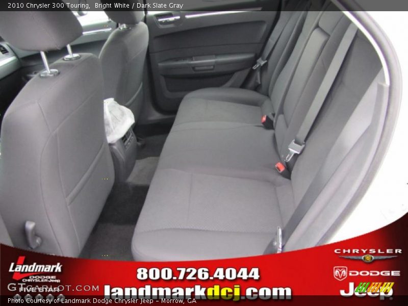 Bright White / Dark Slate Gray 2010 Chrysler 300 Touring