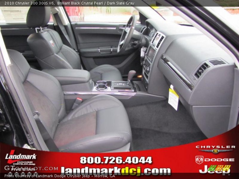 Brilliant Black Crystal Pearl / Dark Slate Gray 2010 Chrysler 300 300S V6