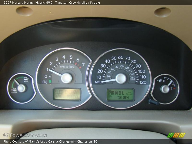  2007 Mariner Hybrid 4WD Hybrid 4WD Gauges