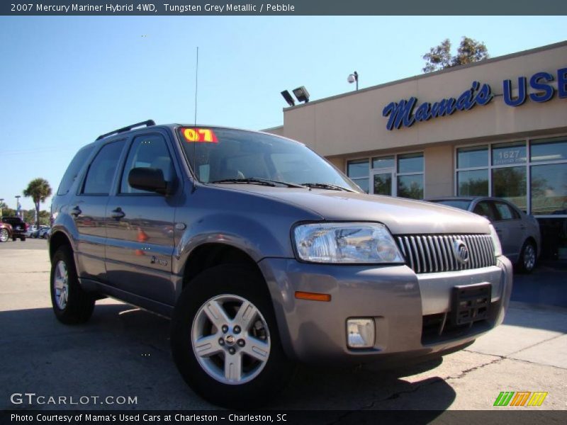 Tungsten Grey Metallic / Pebble 2007 Mercury Mariner Hybrid 4WD