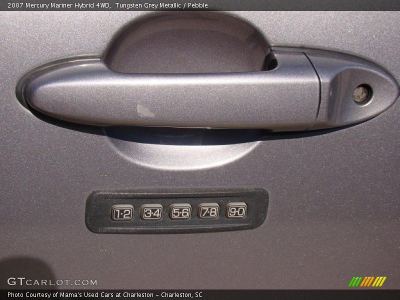 Tungsten Grey Metallic / Pebble 2007 Mercury Mariner Hybrid 4WD