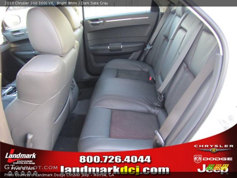 Bright White / Dark Slate Gray 2010 Chrysler 300 300S V6