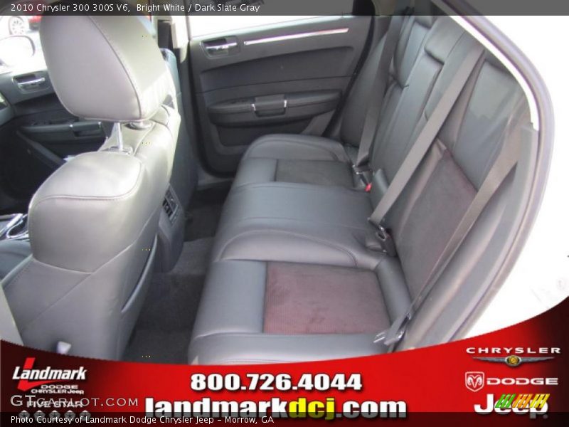 Bright White / Dark Slate Gray 2010 Chrysler 300 300S V6