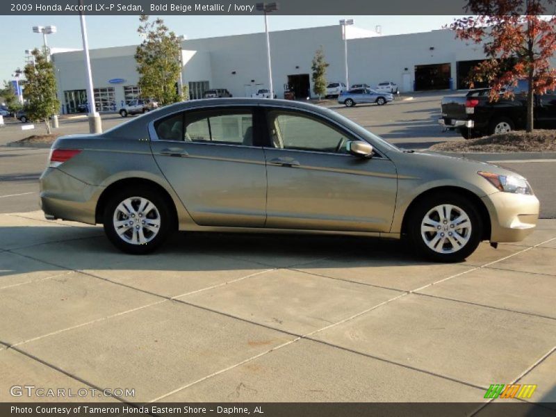 Bold Beige Metallic / Ivory 2009 Honda Accord LX-P Sedan