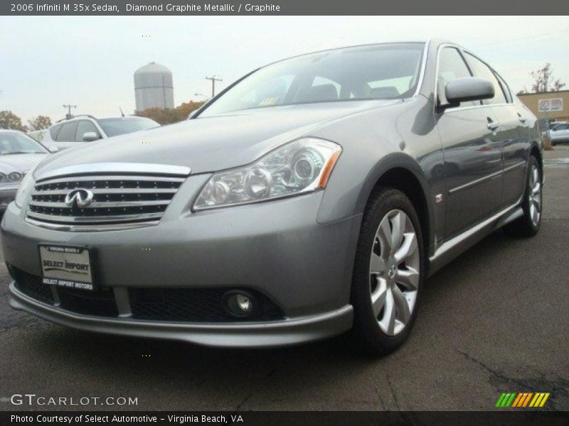 Diamond Graphite Metallic / Graphite 2006 Infiniti M 35x Sedan