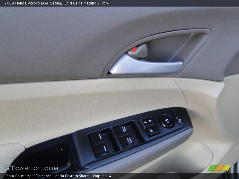 Bold Beige Metallic / Ivory 2009 Honda Accord LX-P Sedan