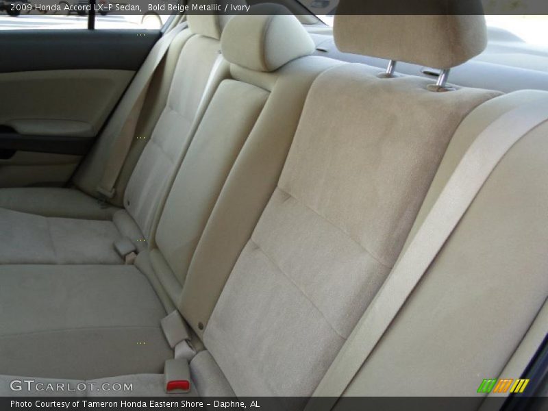 Bold Beige Metallic / Ivory 2009 Honda Accord LX-P Sedan