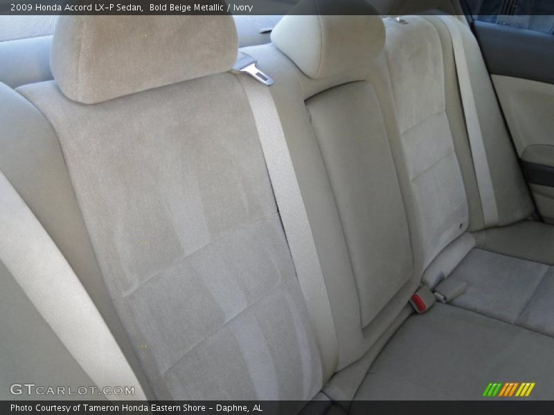 Bold Beige Metallic / Ivory 2009 Honda Accord LX-P Sedan