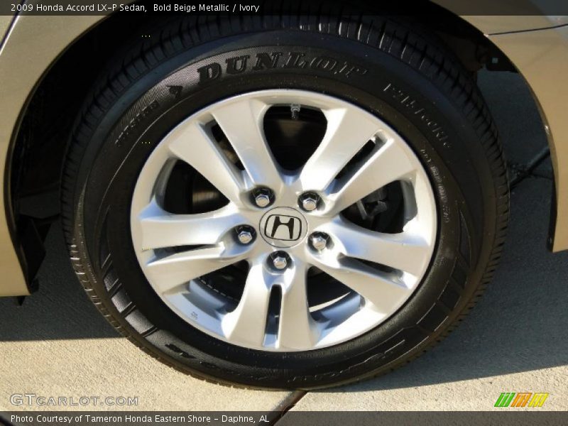 Bold Beige Metallic / Ivory 2009 Honda Accord LX-P Sedan