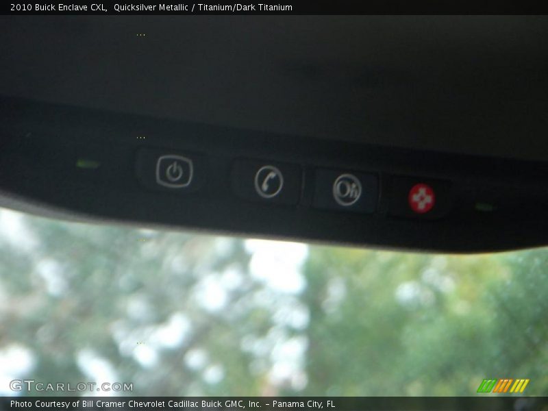 Quicksilver Metallic / Titanium/Dark Titanium 2010 Buick Enclave CXL