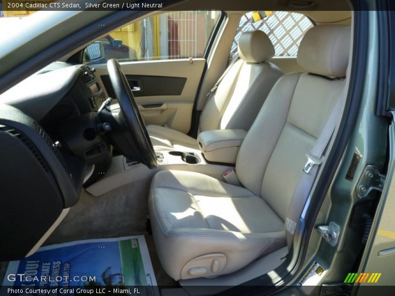 Silver Green / Light Neutral 2004 Cadillac CTS Sedan