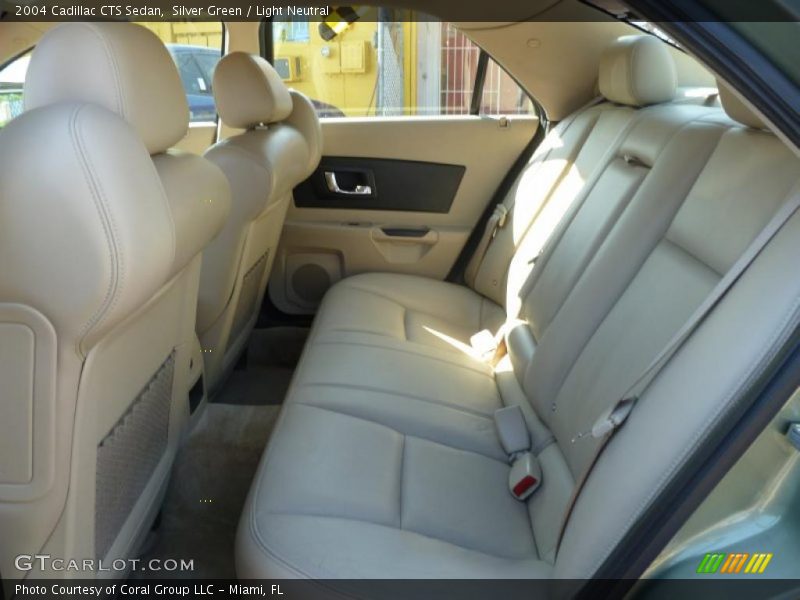 Silver Green / Light Neutral 2004 Cadillac CTS Sedan