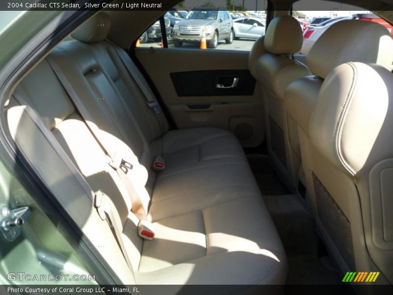 Silver Green / Light Neutral 2004 Cadillac CTS Sedan