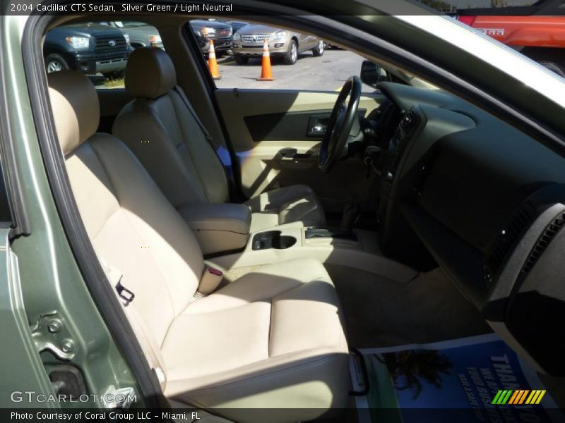 Silver Green / Light Neutral 2004 Cadillac CTS Sedan