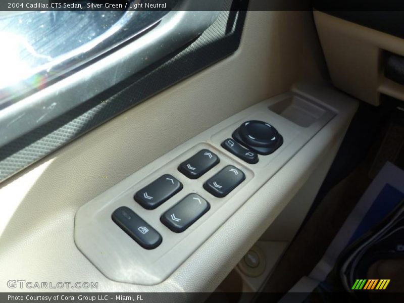 Silver Green / Light Neutral 2004 Cadillac CTS Sedan