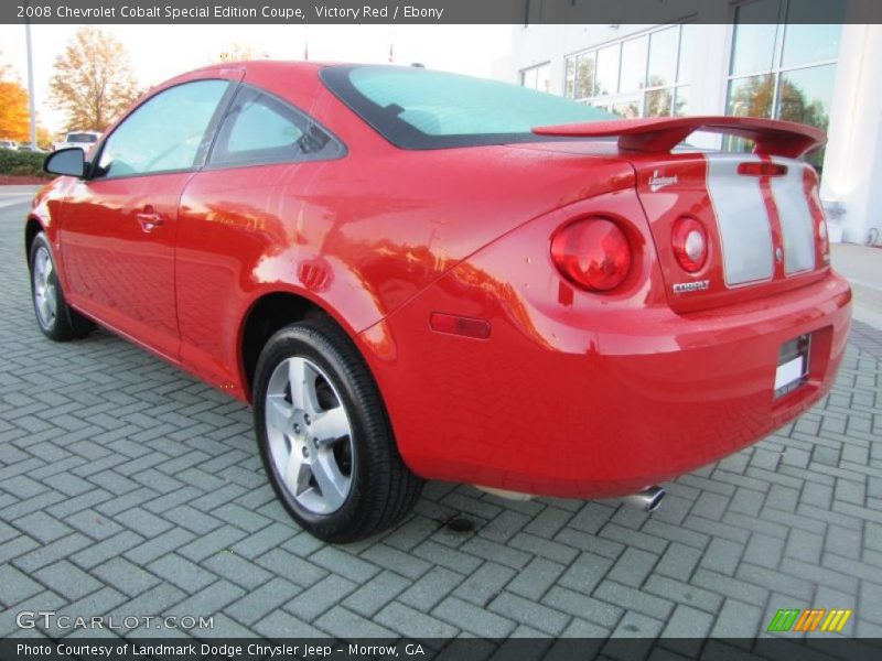 Victory Red / Ebony 2008 Chevrolet Cobalt Special Edition Coupe