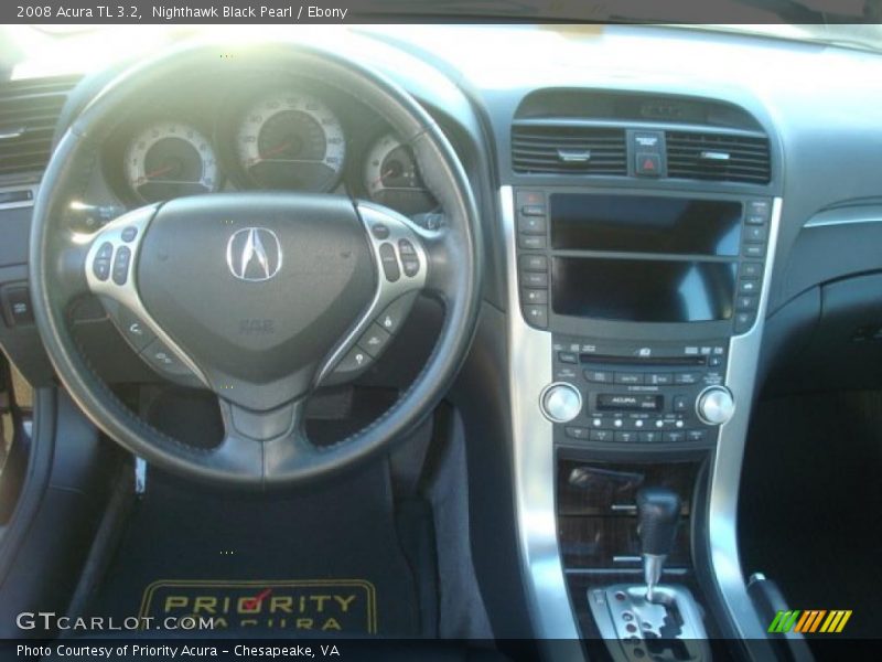 Nighthawk Black Pearl / Ebony 2008 Acura TL 3.2