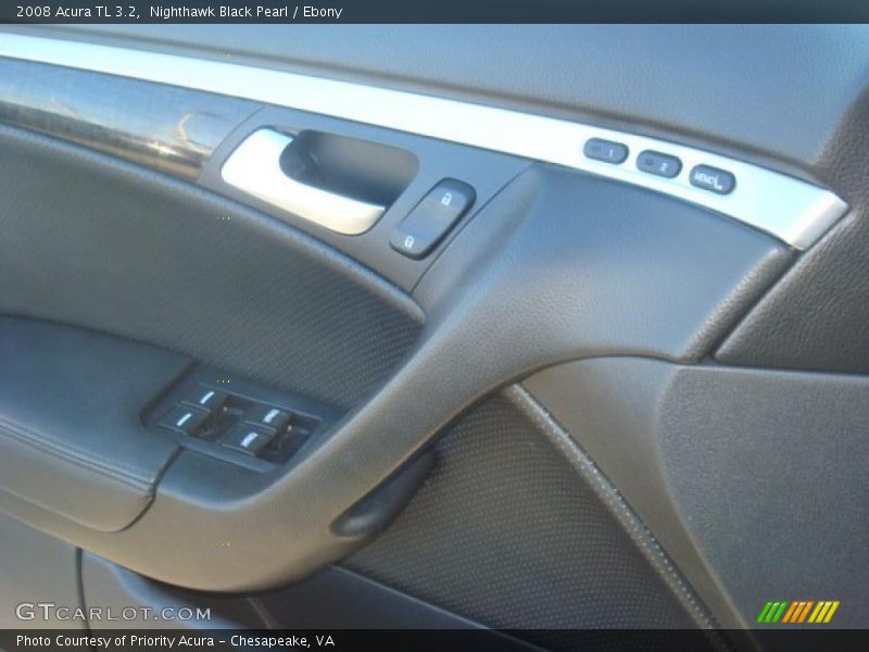 Nighthawk Black Pearl / Ebony 2008 Acura TL 3.2