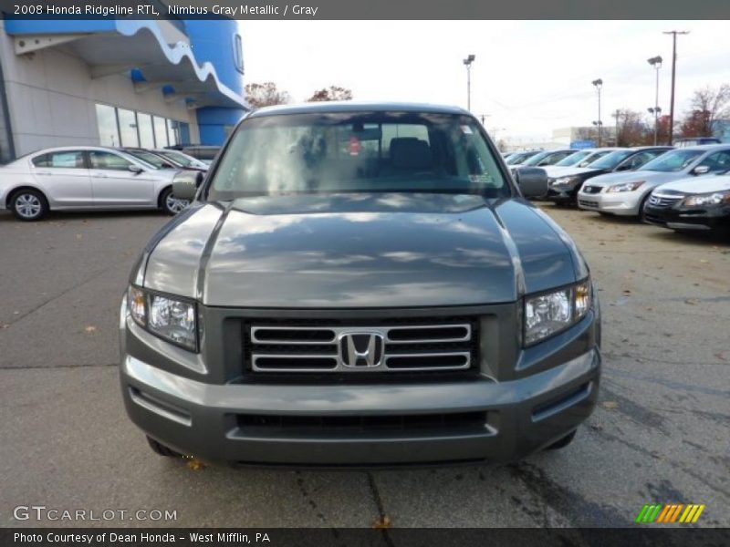 Nimbus Gray Metallic / Gray 2008 Honda Ridgeline RTL