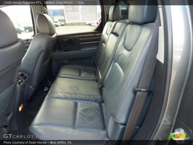 Nimbus Gray Metallic / Gray 2008 Honda Ridgeline RTL