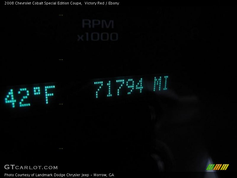 Victory Red / Ebony 2008 Chevrolet Cobalt Special Edition Coupe