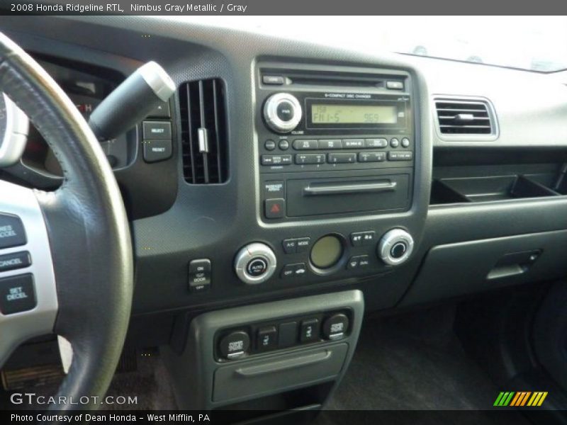 Nimbus Gray Metallic / Gray 2008 Honda Ridgeline RTL