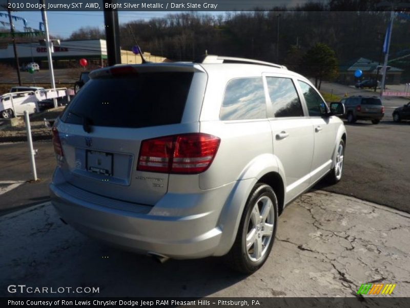 Bright Silver Metallic / Dark Slate Gray 2010 Dodge Journey SXT AWD