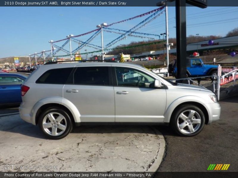 Bright Silver Metallic / Dark Slate Gray 2010 Dodge Journey SXT AWD