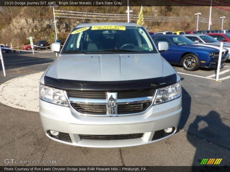 Bright Silver Metallic / Dark Slate Gray 2010 Dodge Journey SXT AWD