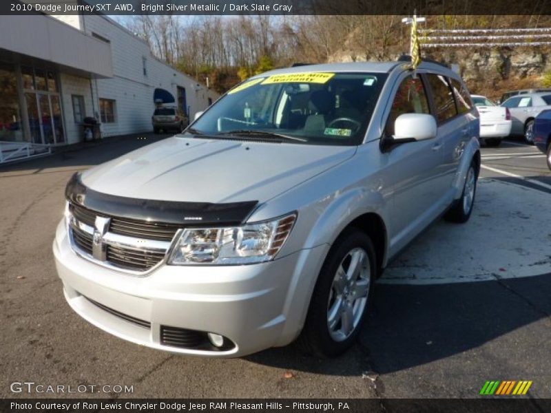Bright Silver Metallic / Dark Slate Gray 2010 Dodge Journey SXT AWD