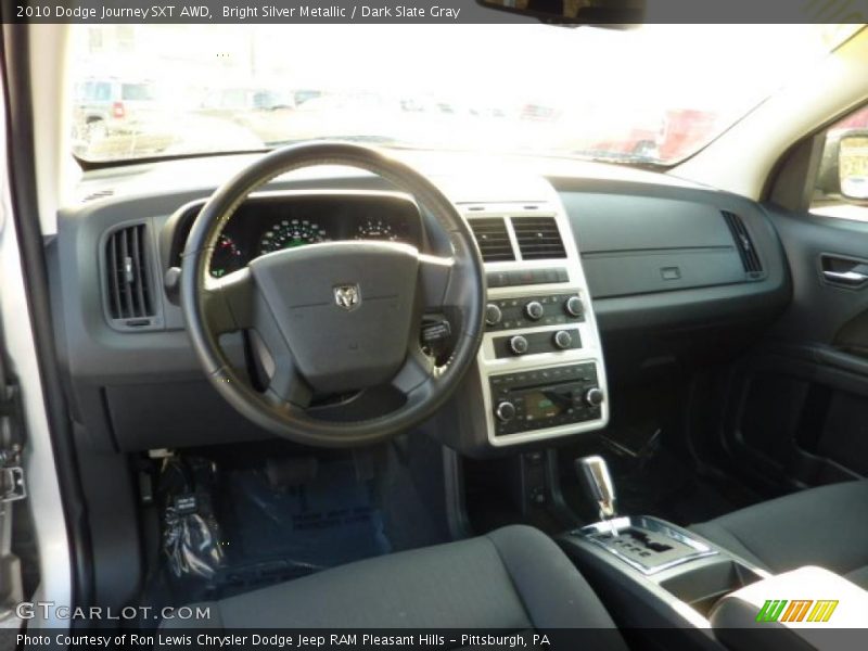 Bright Silver Metallic / Dark Slate Gray 2010 Dodge Journey SXT AWD