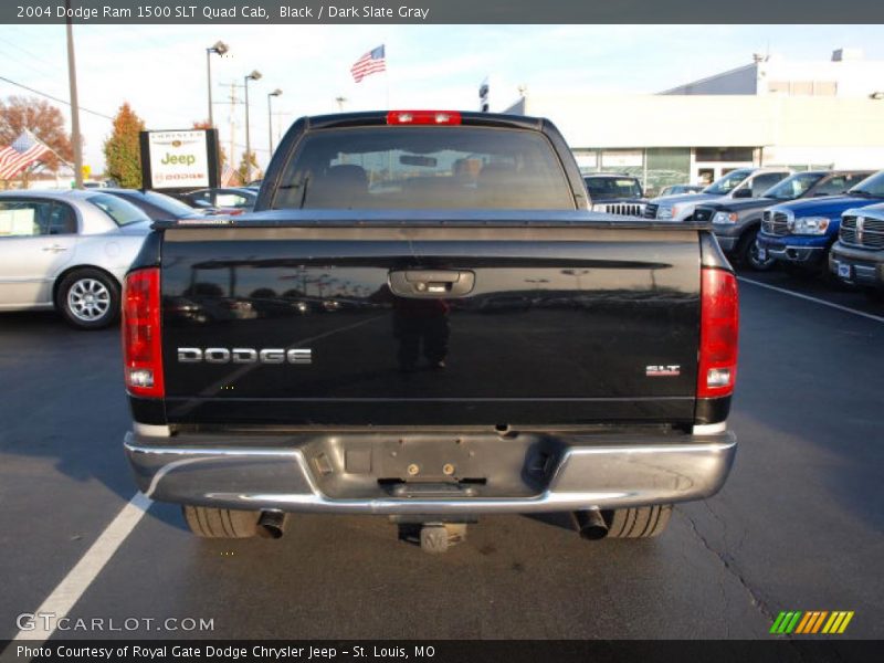 Black / Dark Slate Gray 2004 Dodge Ram 1500 SLT Quad Cab