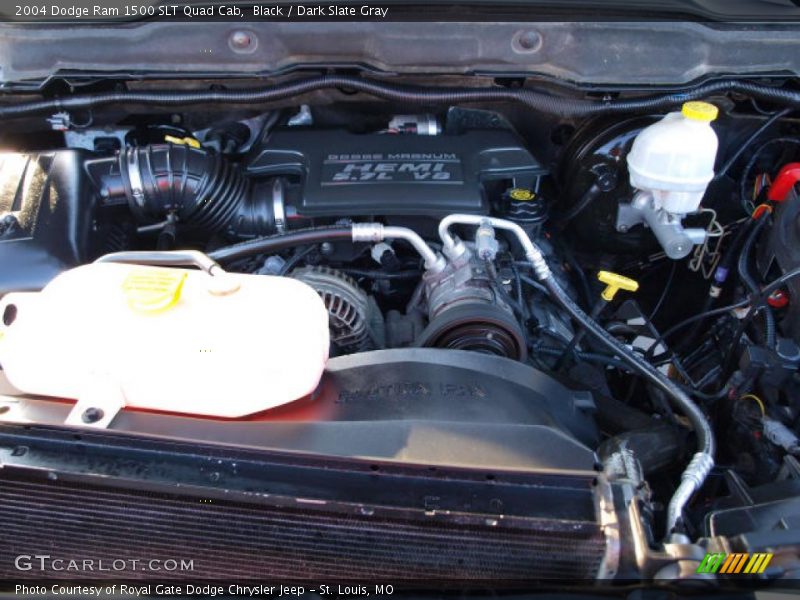 Black / Dark Slate Gray 2004 Dodge Ram 1500 SLT Quad Cab