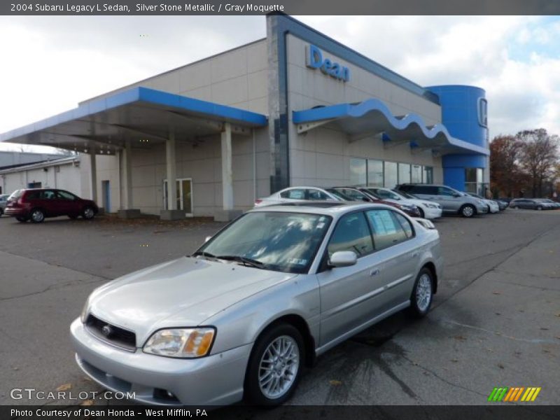 Silver Stone Metallic / Gray Moquette 2004 Subaru Legacy L Sedan