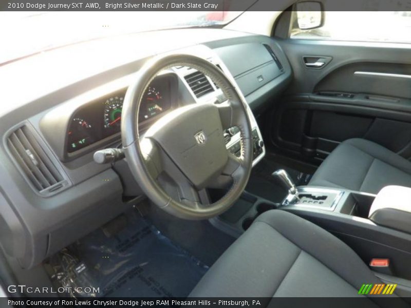 Bright Silver Metallic / Dark Slate Gray 2010 Dodge Journey SXT AWD