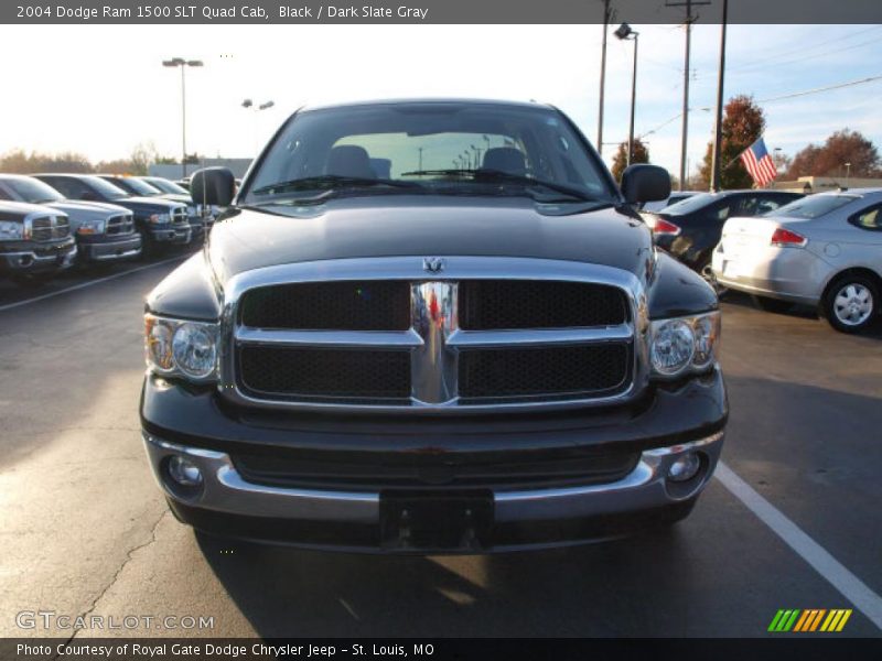 Black / Dark Slate Gray 2004 Dodge Ram 1500 SLT Quad Cab