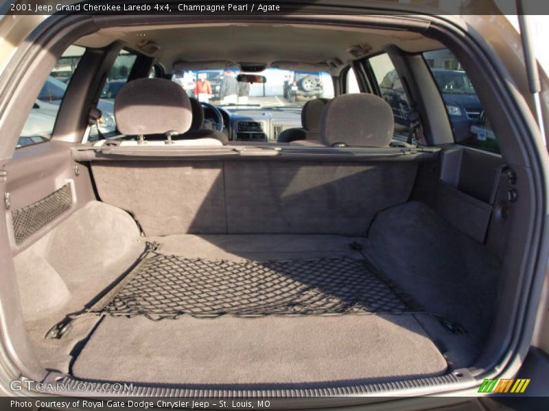 Champagne Pearl / Agate 2001 Jeep Grand Cherokee Laredo 4x4