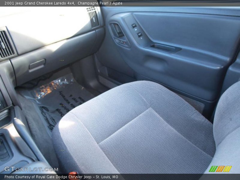 Champagne Pearl / Agate 2001 Jeep Grand Cherokee Laredo 4x4