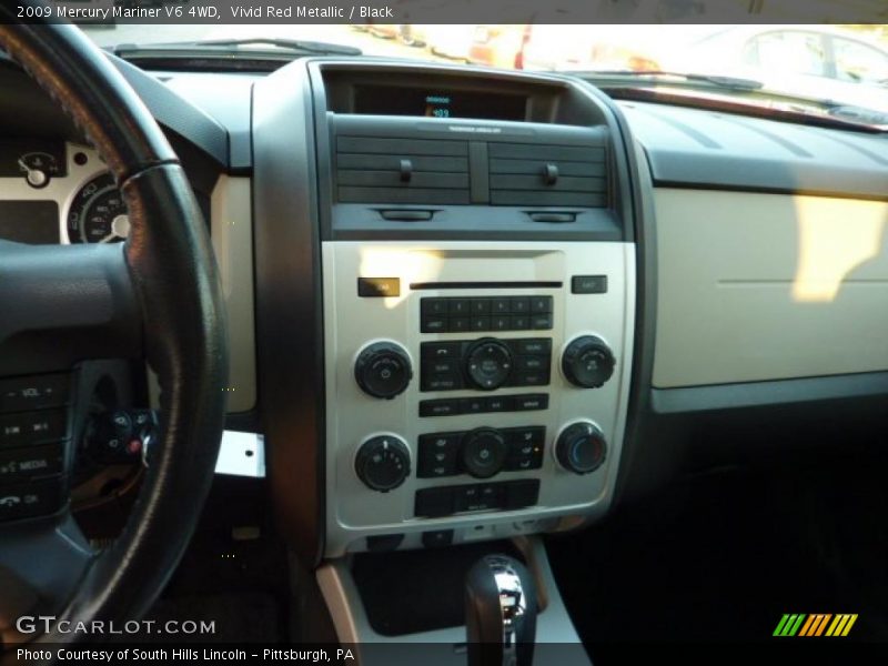 Vivid Red Metallic / Black 2009 Mercury Mariner V6 4WD